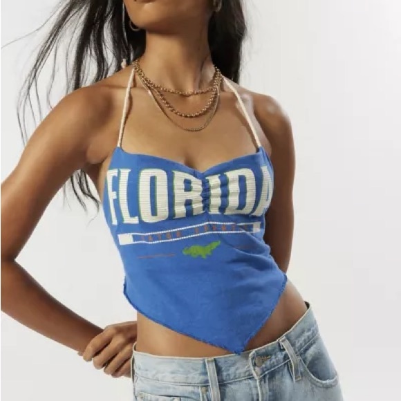 Urban Outfitters Urban Renewal Destination Halter Wichita Kansas - Picture 1 of 6